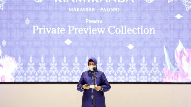 Ketua PKK Makassar, Indira Yusuf Ismail.