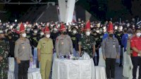 Batalyon 120 Makassar Dikukuhkan, Danny : Mereka Garda Terdepan Jaga Makassar Aman Tertib dan Kondusif