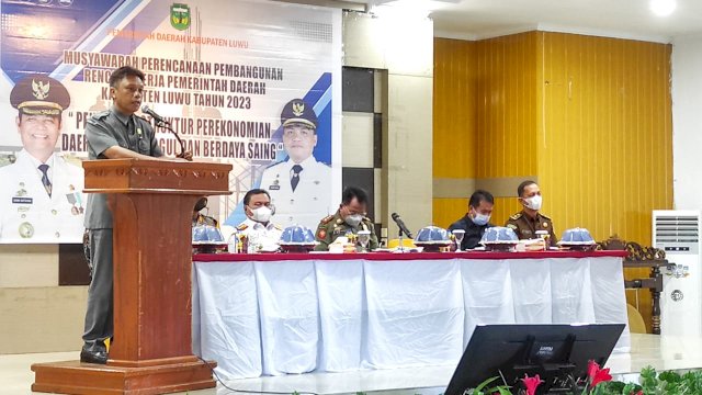 Susun RKPD 2023, Pemkab. Luwu Gelar Musrenbang Tingkat Kabupaten.