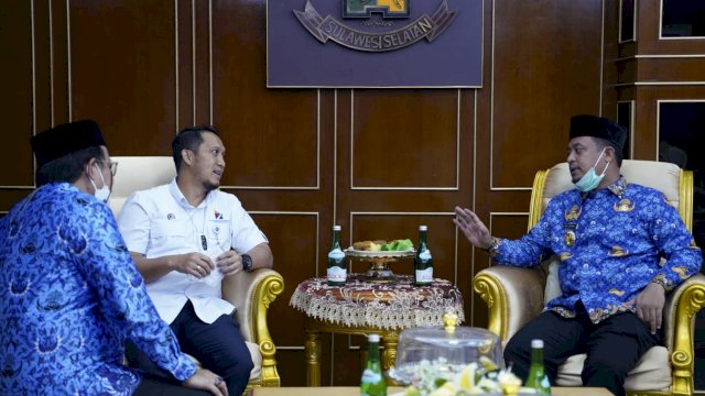 BPKA Sulsel Konsultasi Penetapan Lokasi Stasiun Kereta Api di Parangloe ke Gubernur Sulsel