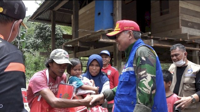 Trotoar.id, Latimojong,  - Pasca tanah longsor yang terjadi beberapa hari lalu di Desa Rante Balla dan Ulu Salu Kecamatan Latimojong Kabupaten Luwu, mendapat perhatian khusus dari Pemerintah Provinsi Sulawesi Selatan.