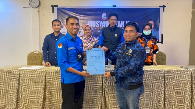 Terpilih Secara Aklamasi, Andi Yudha Ditetapkan Sebagai Ketua DPK KNPI Sangkarrang