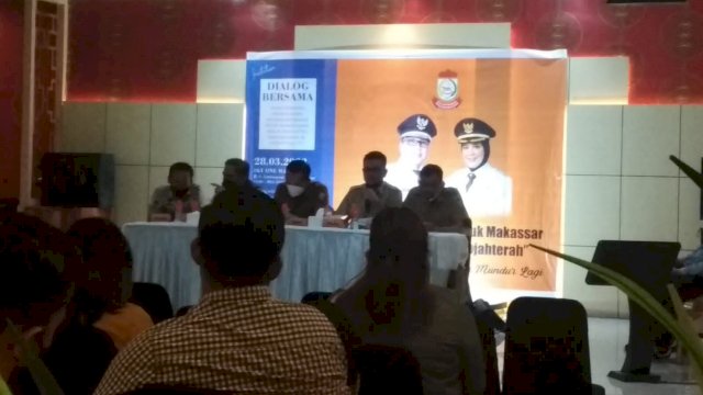 Saat AUHM sedang menggelar dialog bersama sejumlah SKPD.