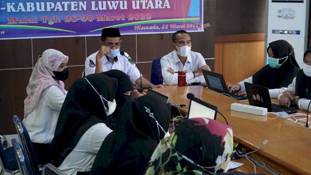 Tindaklanjuti Rekomendasi Ombudsman, Diskominfo Lutra Gelar Pelatihan Website bagi UPT Puskesmas