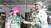 Dankodiklatal Kunjungan Ke Lantamal VI Dan Meninjau Sarana Dan Prasarana Satdik 2 Makassar