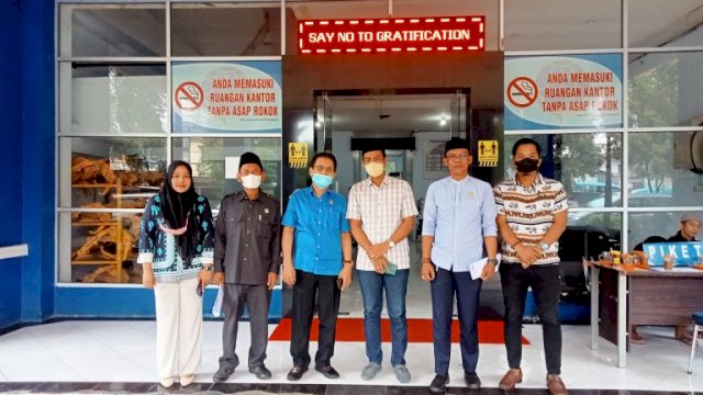 DPRD Jeneponto Belajar ke Dishub Makassar Tentang Program Blue