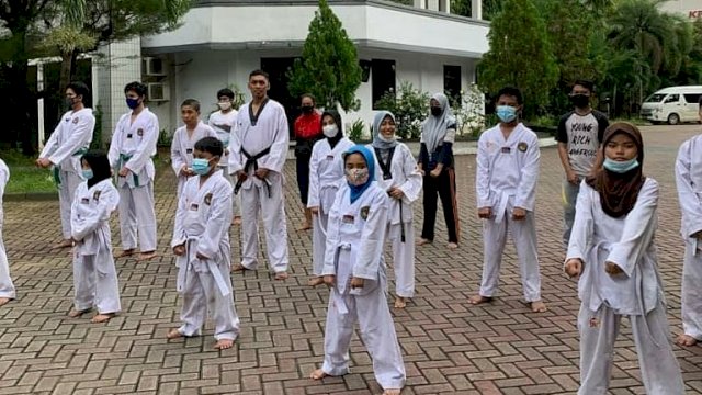 Atlet taekwondo DPRD Kota Makassar. (*)
