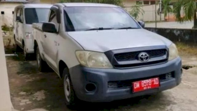 Mobil yang ditemukan berisi sabu-sabu diungkap oleh Polisi.