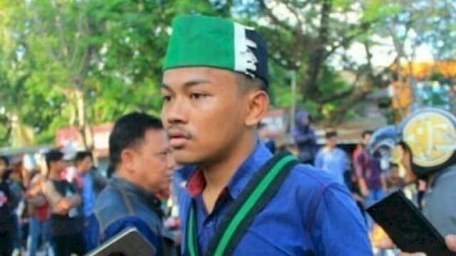 Ketum HMI Cabang Gowa Raya Ardiansyah, akrab disapa Ardi. (*)