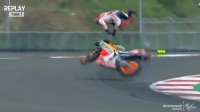 Detik-detik Marc Marquez Terpental di Sirkuit Mandalika, Dipastikan Tak Ikut Balapan Seri ke-2 MotoGP