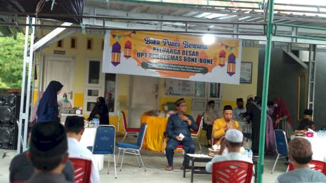 Pererat Silaturahmi, UPT PKM Bonebone Gelar Buka Puasa Bersama Warga