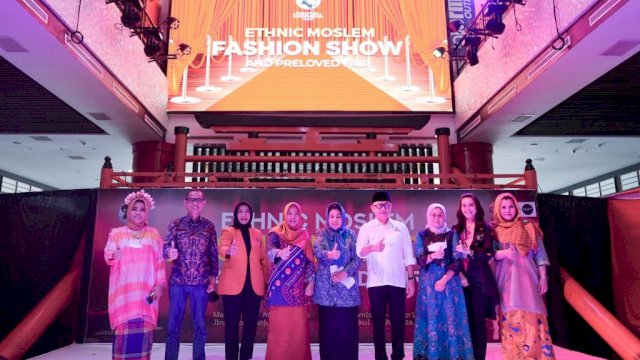PKK Sulsel Support Penuh Pelaksanaan Ethnic Moslem Fashin Show And Preloved Fair