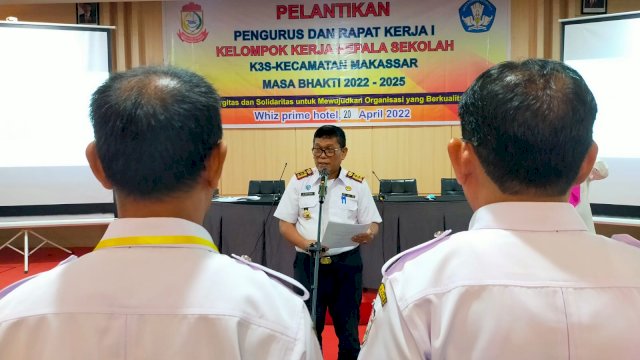 Kadis Pendidikan Lantik pengurus K3S.