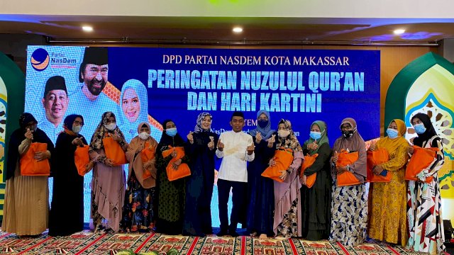 Peringati Nuzulul Quran-Hari Kartini,  Partai Nasdem Berbagi Kebahagiaan Bersama Lansia dan Pelaku UMKM