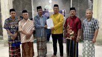 Usai Kunjungi Korban Kebakaran, MHG Berikan Kultum Jelang Buka Puasa dan Sumbang ke Masjid Al Munawwarah
