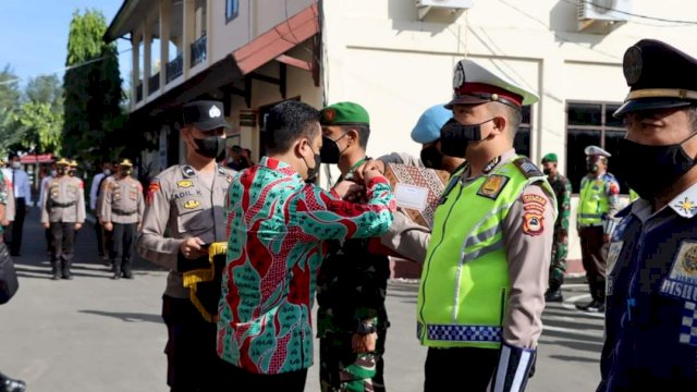 Sekda Selayar Pimpin Apel Besar Operasi Ketupat 2022