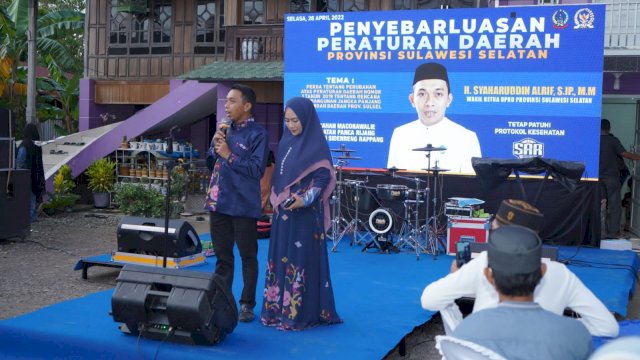 Gelar Sosper di Macorawalie Sidrap,Syahar Bahas Perda Tentang RPJMD&nbsp;
