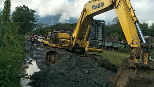 LHR Tinggi dan Rusak Berat, Ruas Pekkae-Takkalalla Mulai Dikerjakan