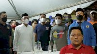Didampingi Ketua KNPI Makassar, Danny Pomanto Tutup ‘Lantang Bangngia Run Race 2022’