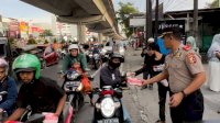 Serdik Sespimmen Dikreg 62 Gandeng Komunitas Berbagi Takjil di Makassar