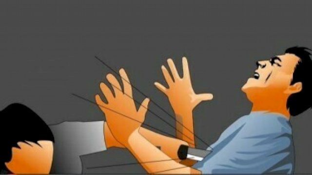 Ilustrasi duel maut.