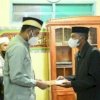 Seto Serahkan Bantuan Pembangunan Masjid di Sinjai Barat