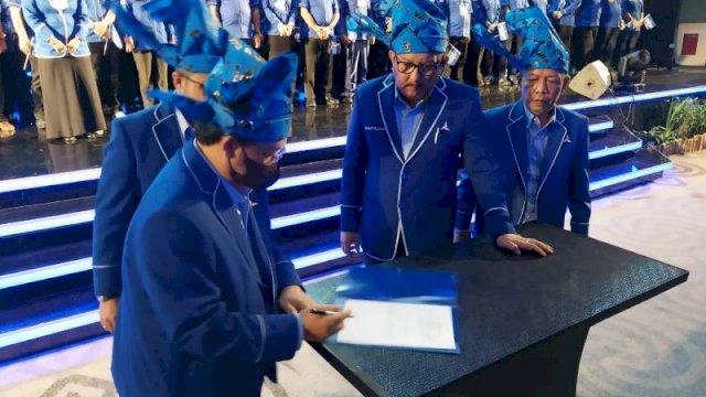 Lantik Pengurus PD Sulsel Secara Virtual, Ini Pesan AHY