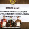 Rudianto Lallo Dampingi Danny Pomanto Terima LHP LKPD dari BPK, Berisi Opini WTP