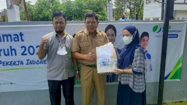 Pemda Sinjai Apresiasi Apresiasi Penyaluran Sembako BPJS Tenaga kerja&nbsp;