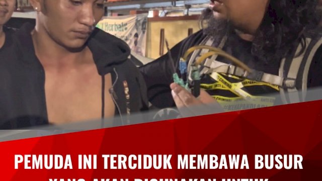 Hendak Tawuran Seorang Pemuda Diamankan Polisi