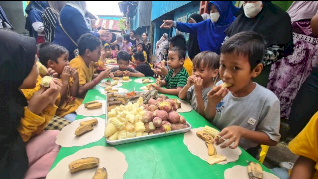 DPPA Makassar Ajak Anak Meriahkan Fertival Rebus