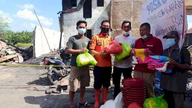 Kebakaran di Antang, Gubernur ASS Kirim Bantuan