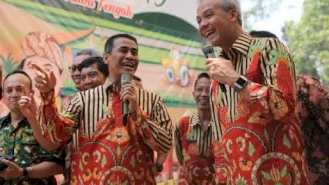 AAS bersama Ganjar. Foto 2019 lalu.