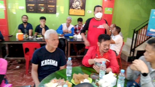 Masuk Bursa Capres NasDem, Ganjar Ngopi Bareng SYL
