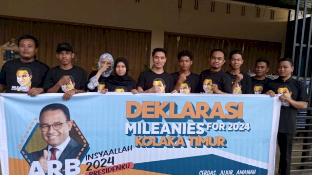 Siap Menangkan Anies di Kolaka Timur, Mileanies Deklarasi Anies Presiden