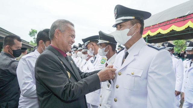 Bupati Luwu Lantik 90 Kades Hasil Pilkades Serentak Tahun 2022
