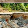 PUTR Sulsel Cutting Gunung Tangani Longsor di Lutra