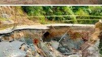 PUTR Sulsel Cutting Gunung Tangani Longsor di Lutra