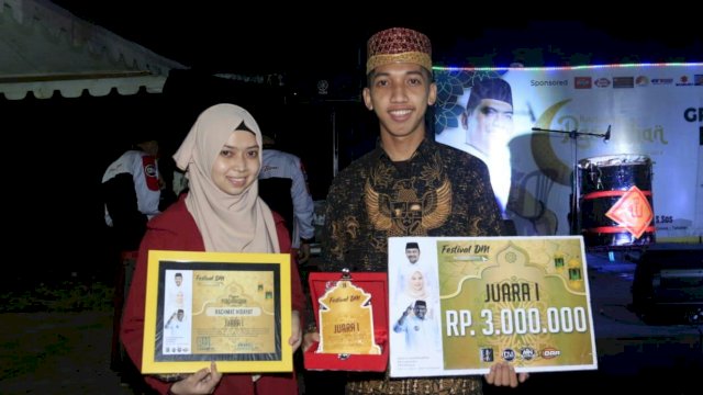 Mahasiswa UIN Alauddin Sabet Juara I di Festival Da’i Milenial Gowa