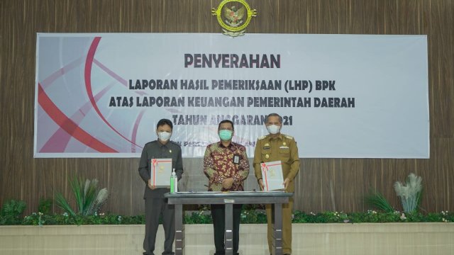 Pemda Luwu Raih Opini WTP untuk ke Tujuh Kalinya