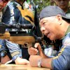 Momen Andi Utta Bidik Sasaran Tembak, Dua Kena, Satu Meleset
