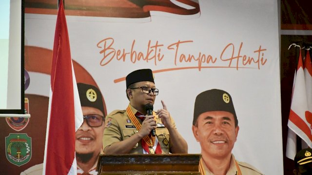 Suaib Mansyur Kader Pramuka Kerja Sukarela