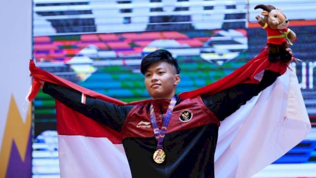 Salah satu atlet asal Sulsel.