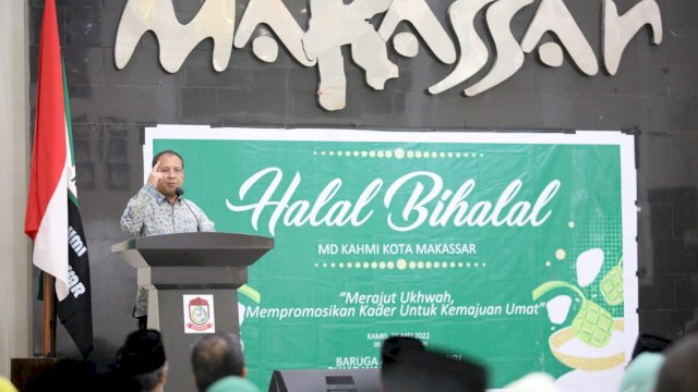 Hadiri Halal Bi Halal KAHMI Makassar, Danny Pomanto:Jadilah Sensor Sosial