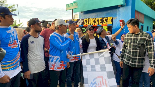 Ribuan Alumni SMAN 6 Makassar Meriahkan Gerak Jalan Santai di Puncak Milad ke-35