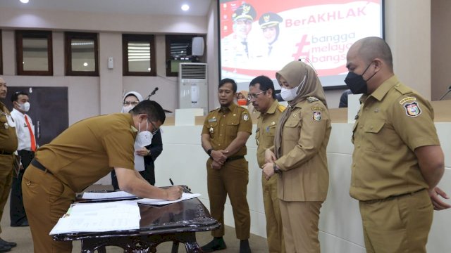 15 Camat Tandatangani Komitmen Bersama Penanganan Lorong Wisata&nbsp;