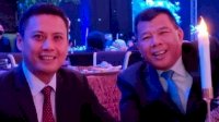Andi Utta Pilih Duduk di Samping Ketua Gerindra Sulsel Saat Hadiri Resepsi Pernikahan Putri Danny Pomanto&nbsp;