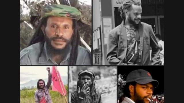 Lima orang yang ditangkap terkait aksi Papua.