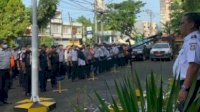 Apel Pertama Pegawai Dishub Makassar Pasca Lebaran, Dipimpin Sekdis Armin Paera