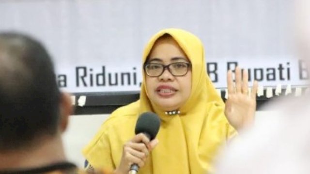 Kadis Perpustakaan Kota Makassar, Tenri A Palallo.
